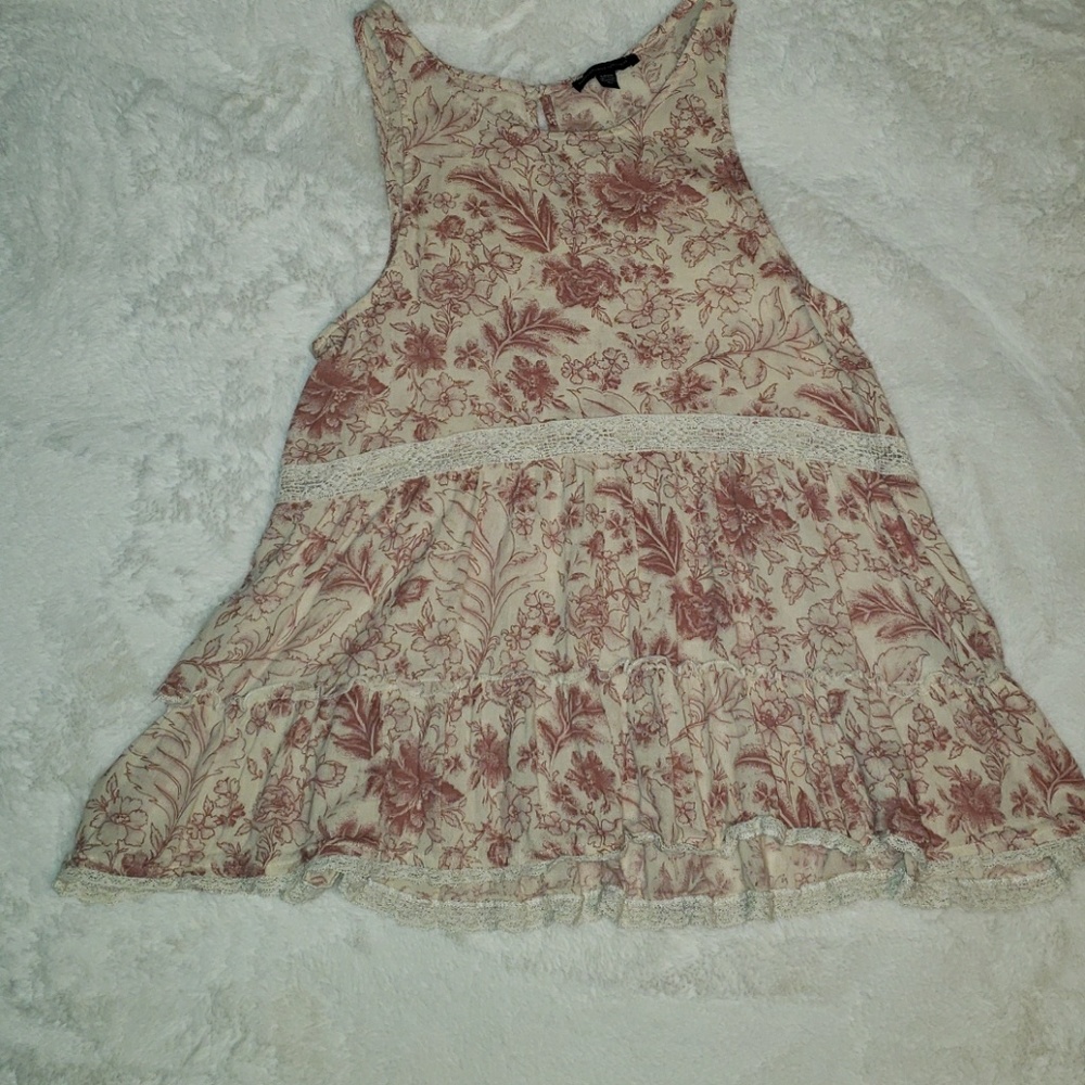 Floral tank top